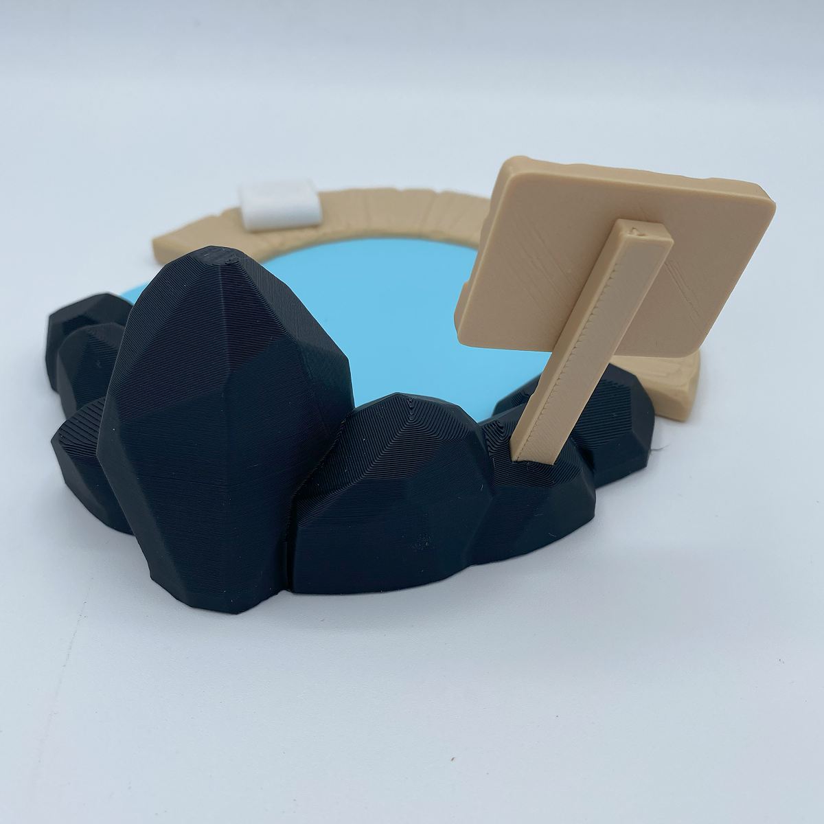 Otter Onsen with an Otter 3D print