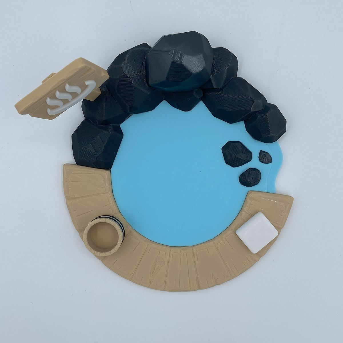 Otter Onsen with an Otter 3D print