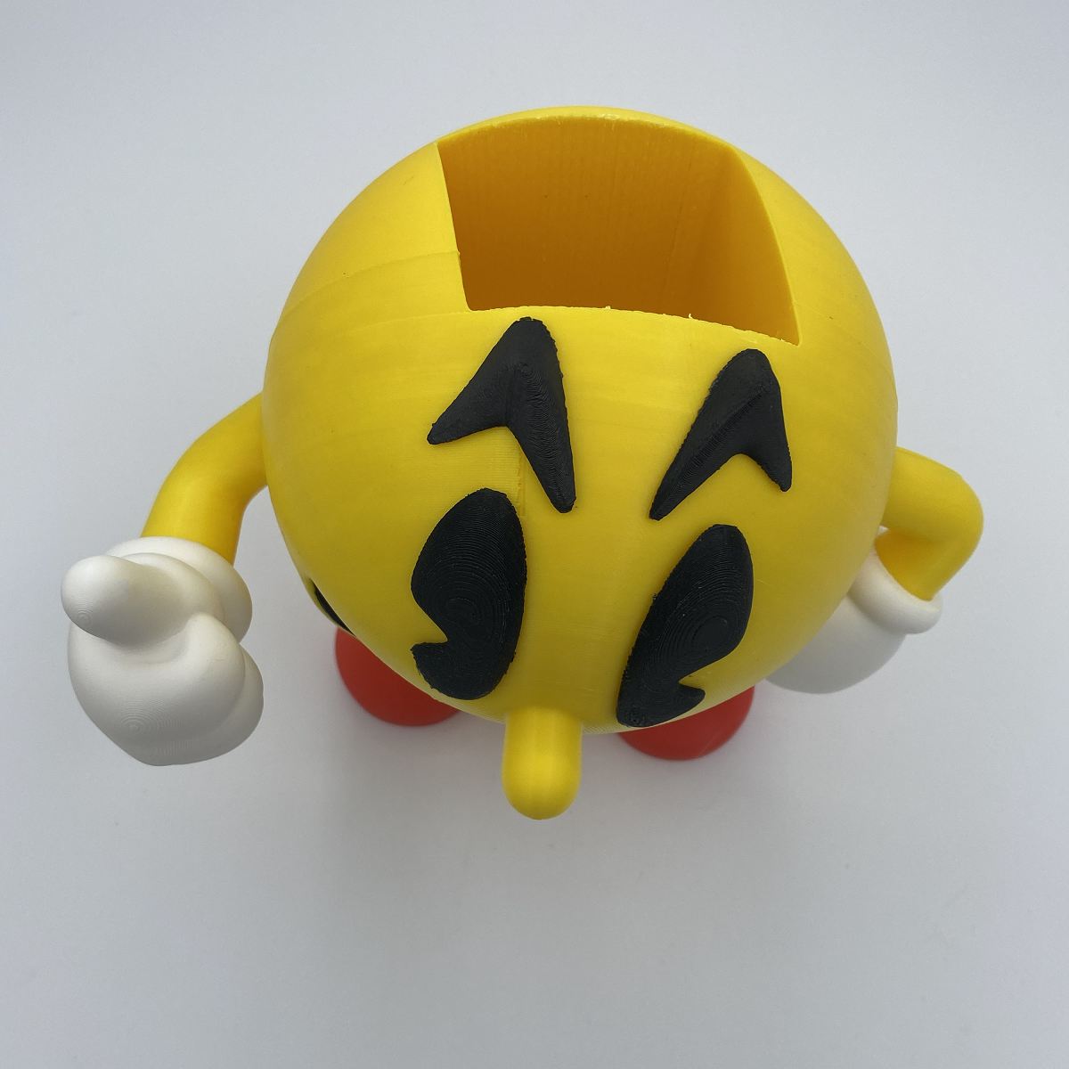 Pac-Man BBW Soap Holder - 3D Printed Soap Dispenser Stand