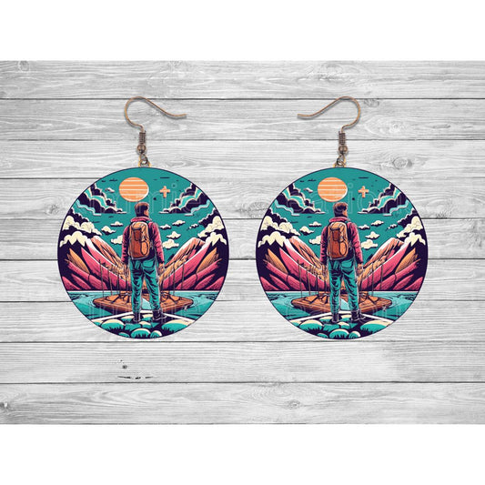 Crosses of Faith Round Earrings - 02 - jewelry