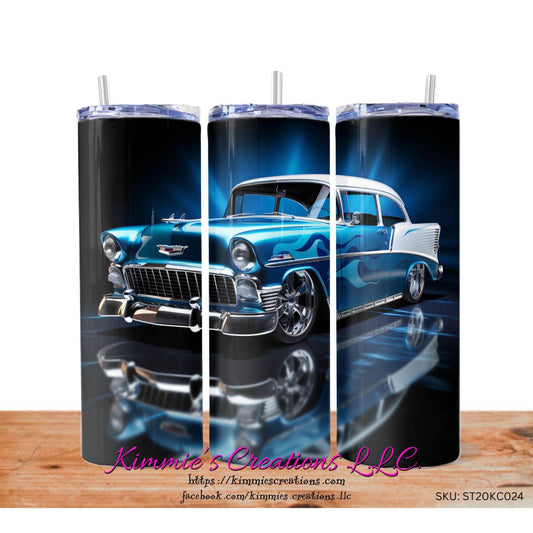 55 Hot Rod Skinny Tumbler - skinny tumbler
