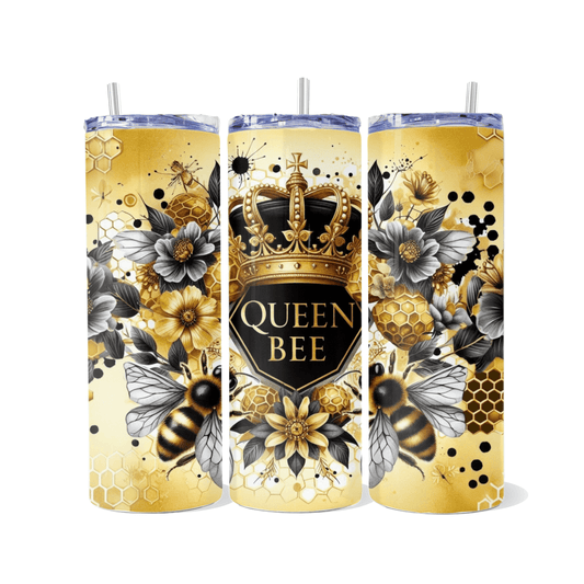 Queen Bee skinny tumbler