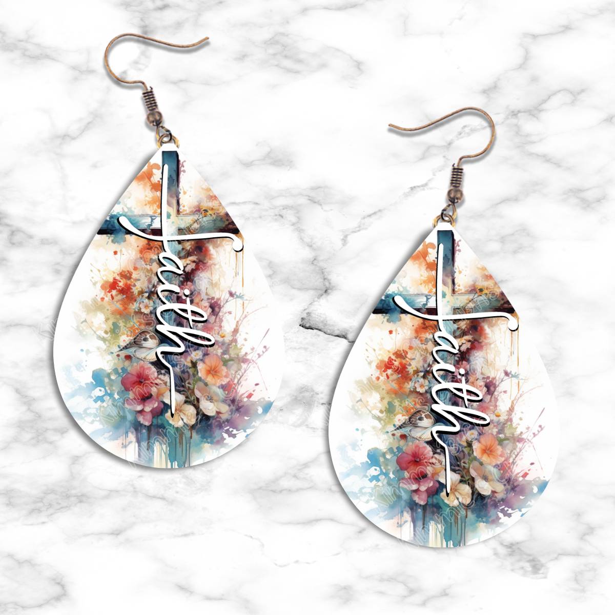 Faith Teardrop Earring Collection