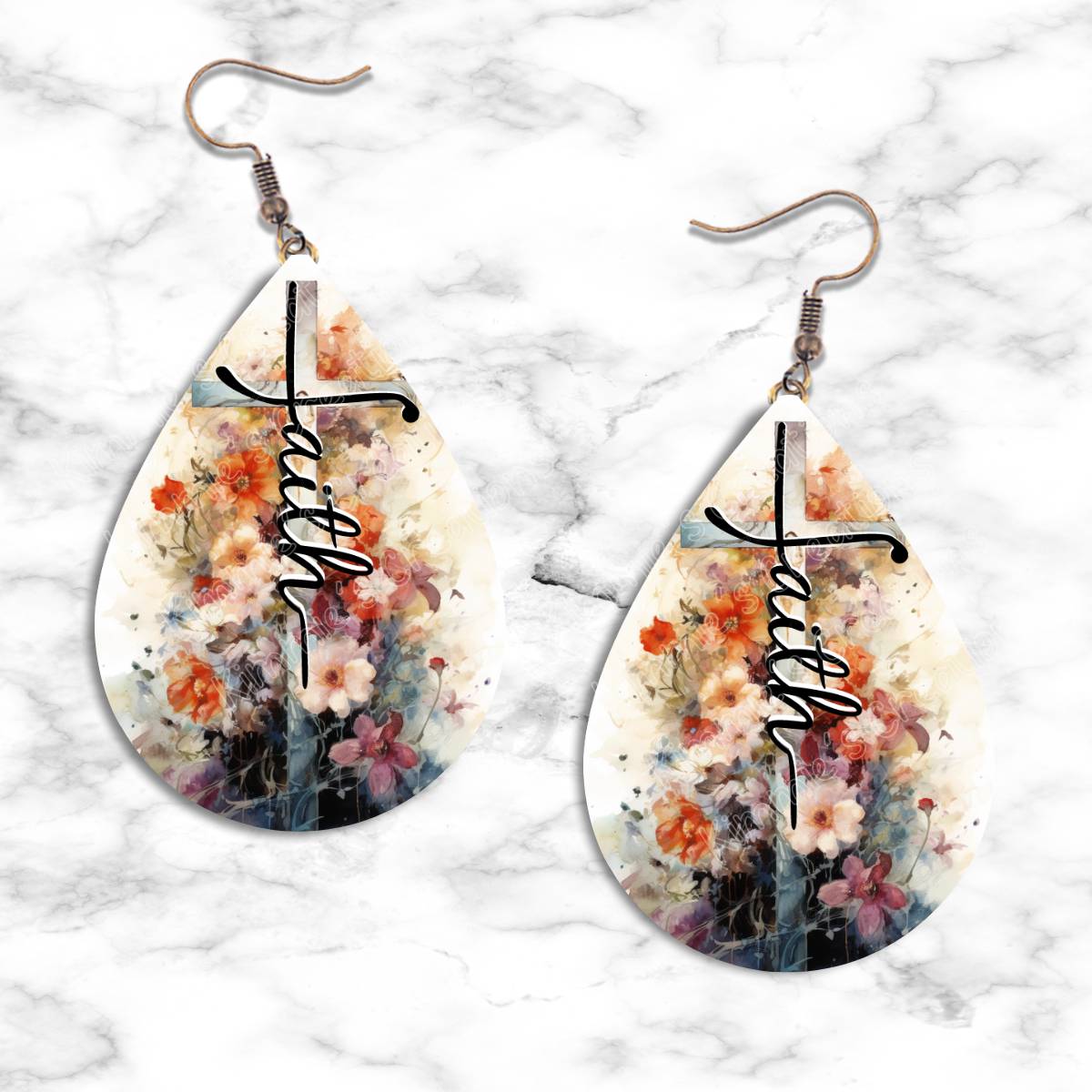 Faith Teardrop Earring Collection
