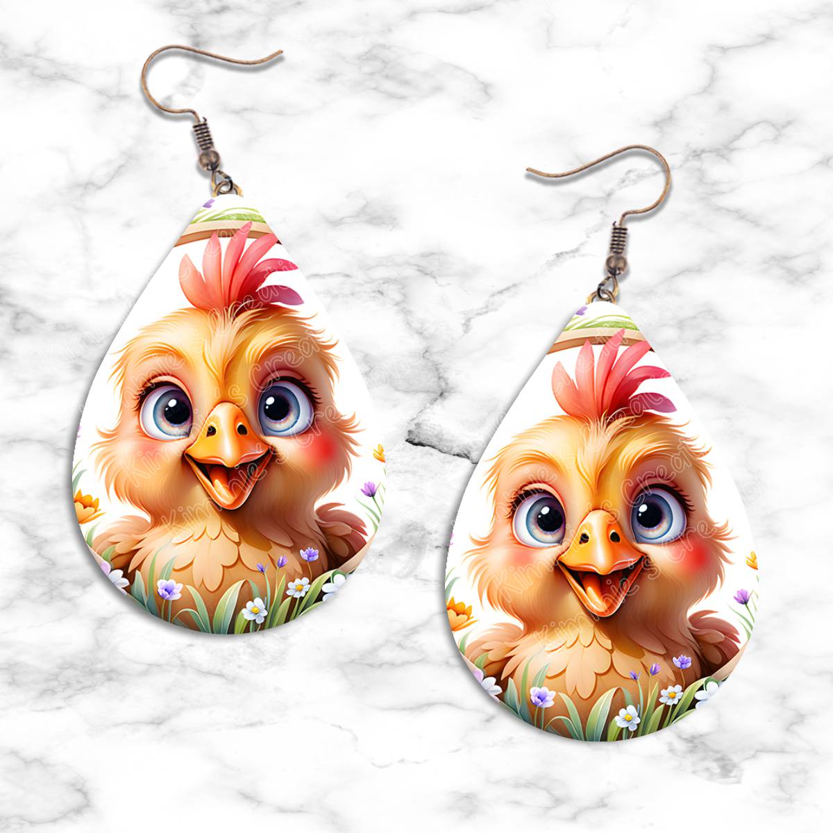Chickens Teardrop Earring Collection - 10 - jewelry