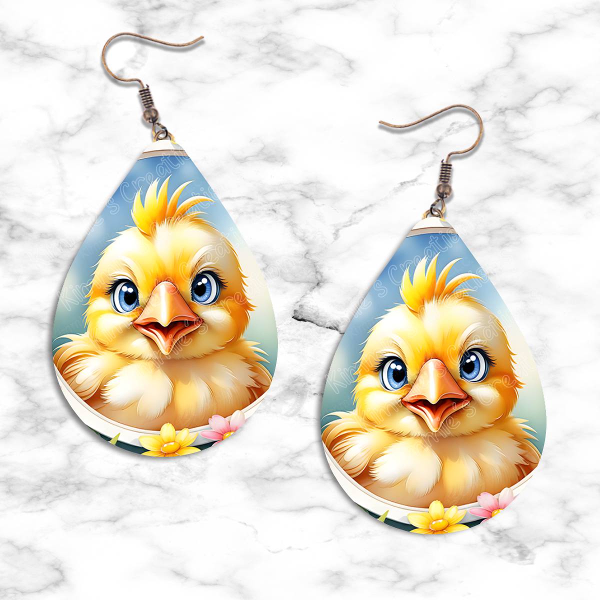 Chickens Teardrop Earring Collection - 12 - jewelry