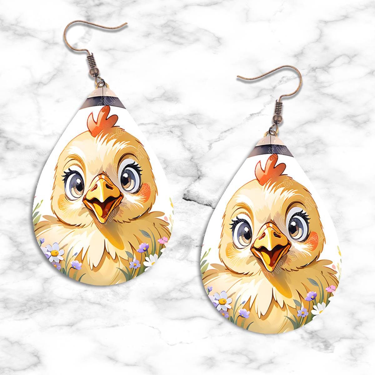 Chickens Teardrop Earring Collection - 13 - jewelry
