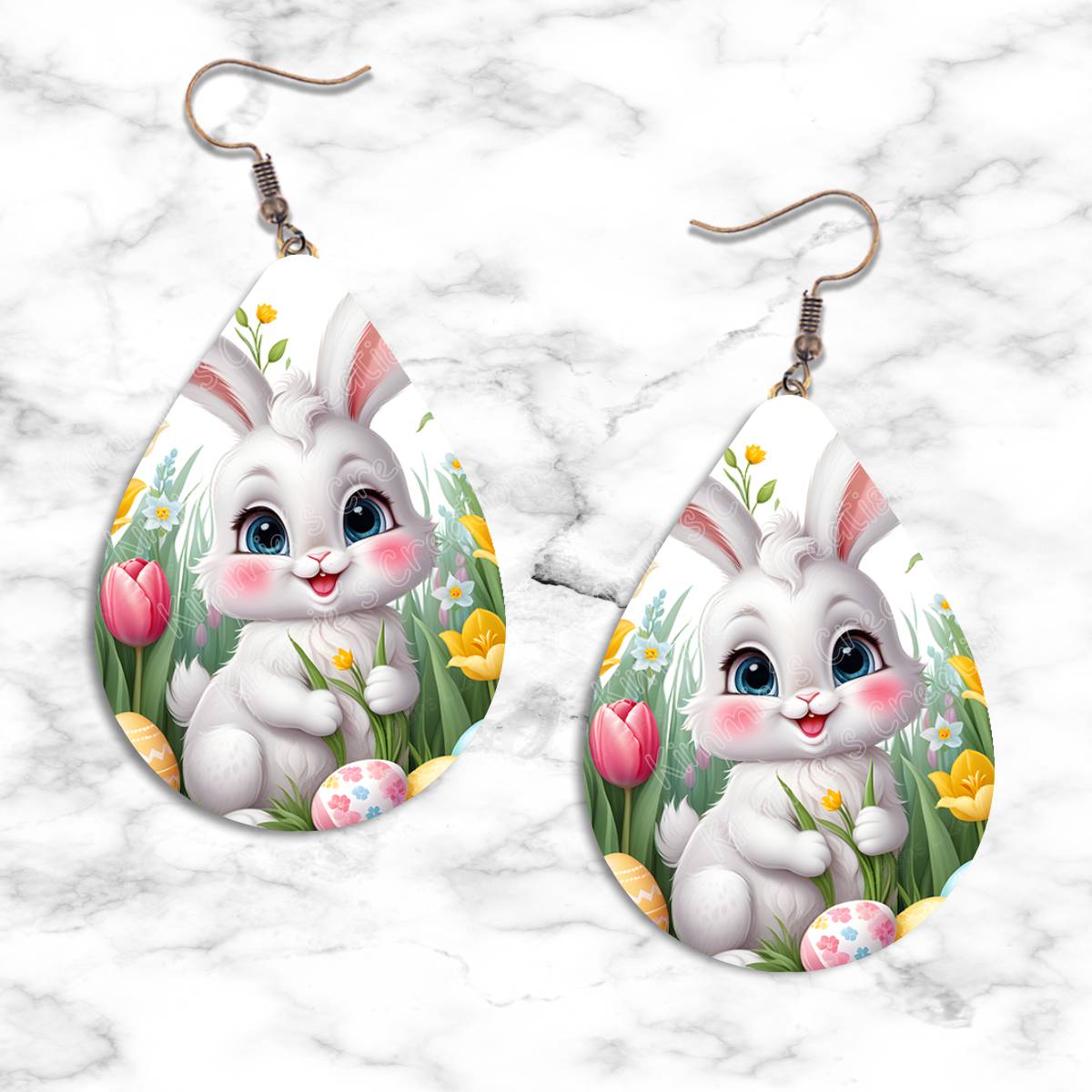 Easter Rabbit Teardrop Earring Collection