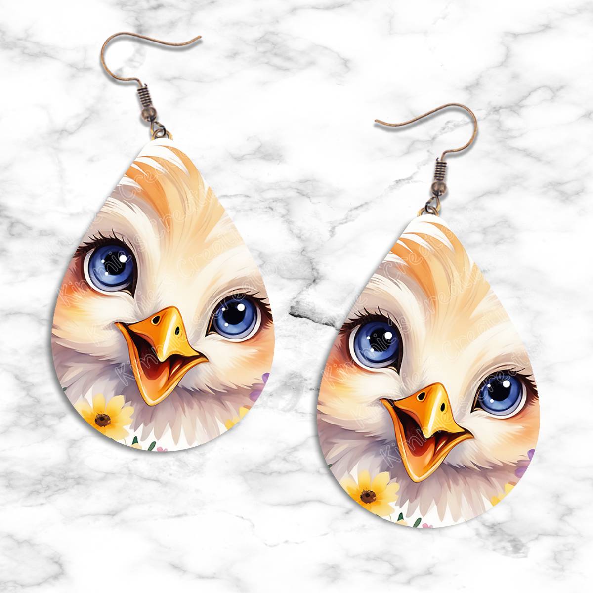 Chickens Teardrop Earring Collection - 20 - jewelry