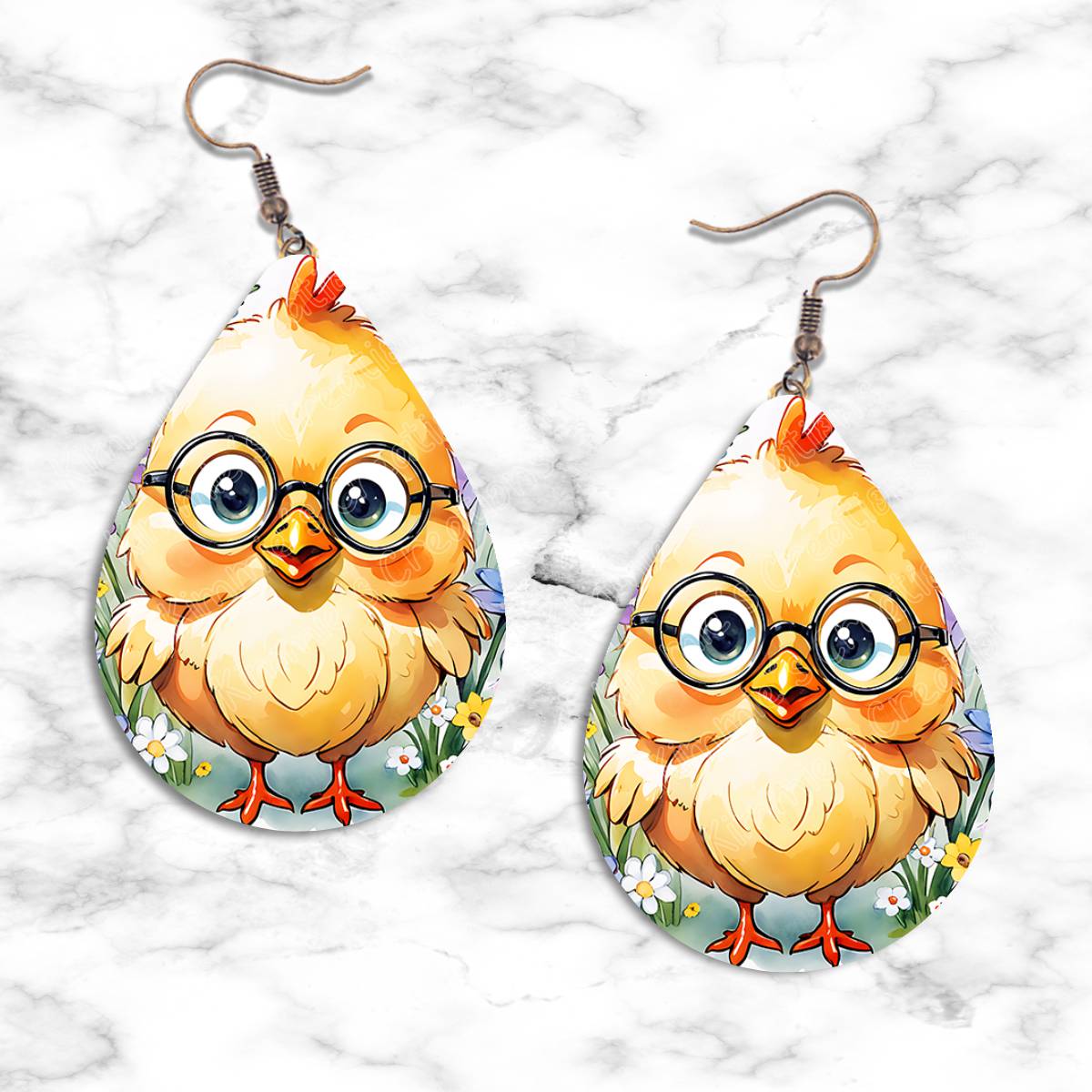 Chickens Teardrop Earring Collection - 21 - jewelry