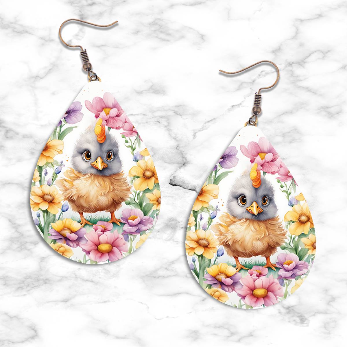Chickens Teardrop Earring Collection - 23 - jewelry