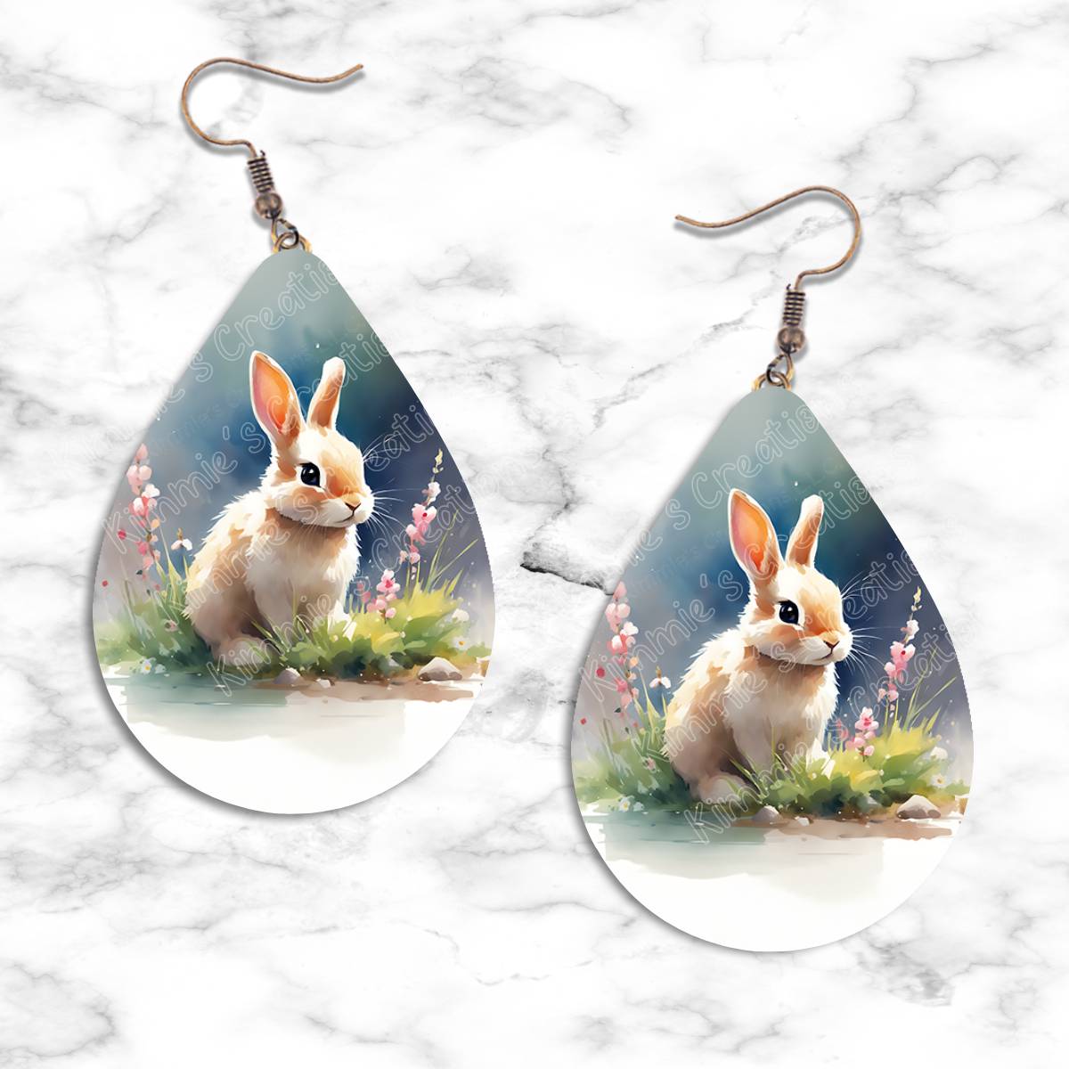 Rabbit Teardrop Earring Collection - 11 - jewelry