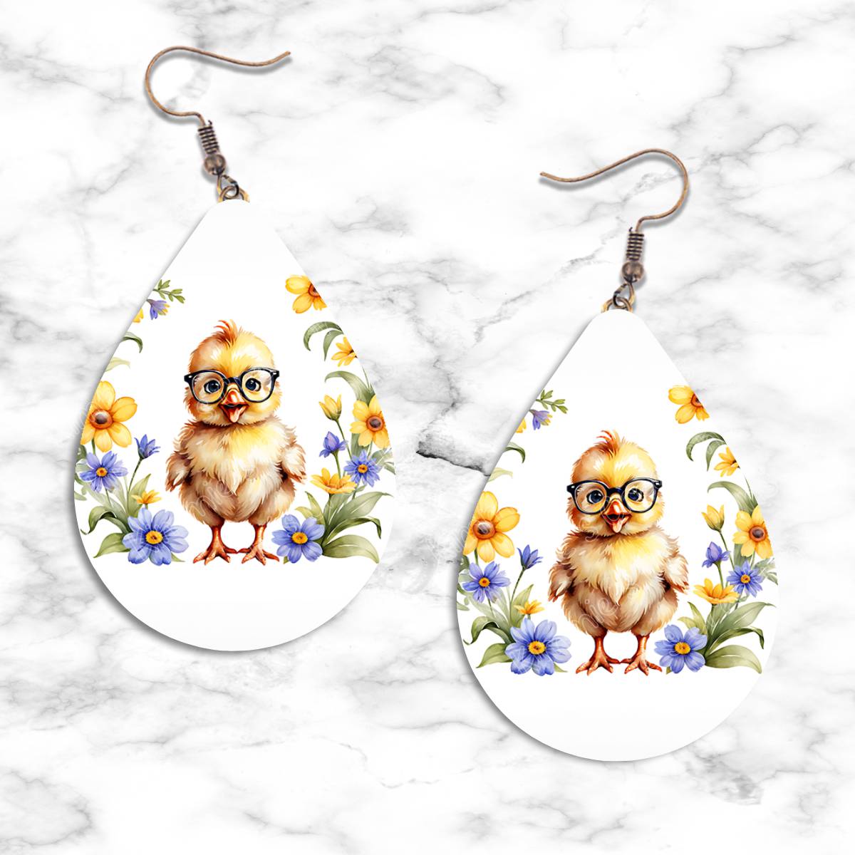 Chickens Teardrop Earring Collection - 26 - jewelry
