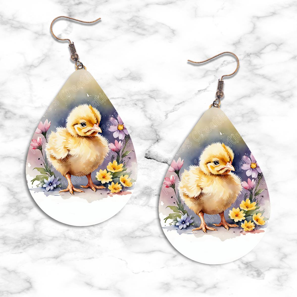 Chickens Teardrop Earring Collection - 28 - jewelry