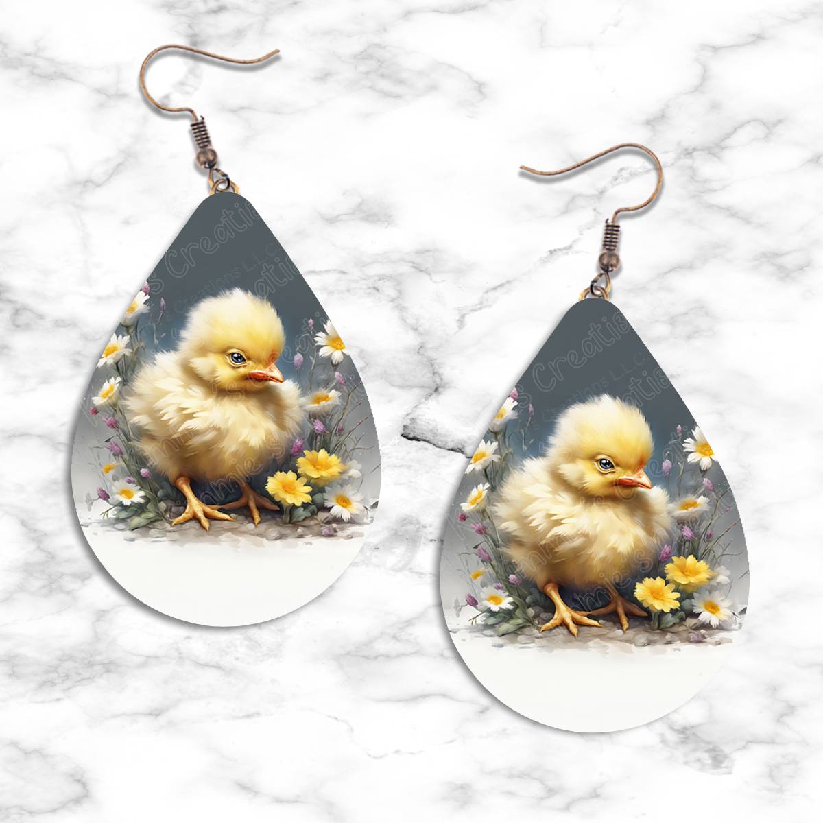 Chickens Teardrop Earring Collection - 29 - jewelry