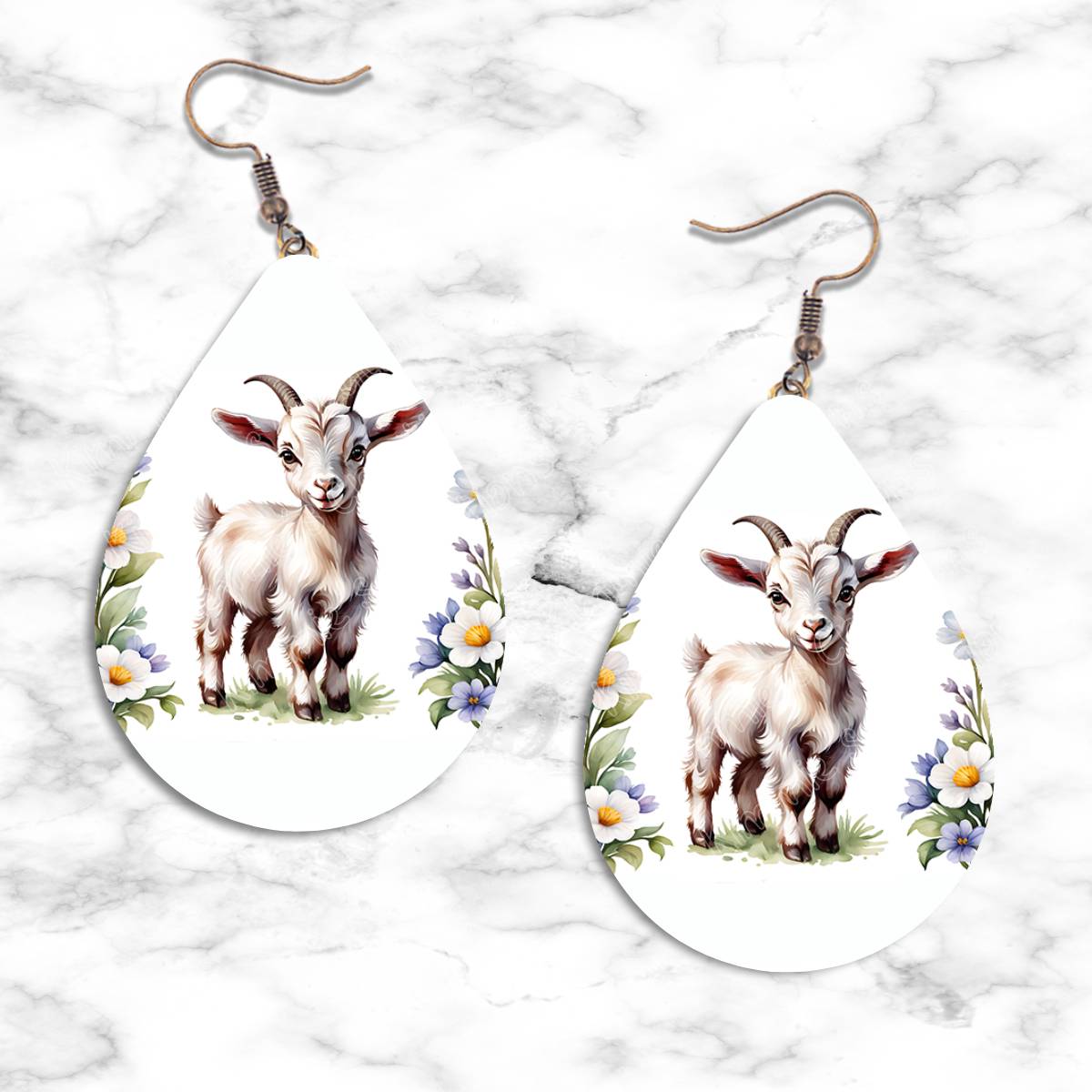 Goat Teardrop Earring Collection