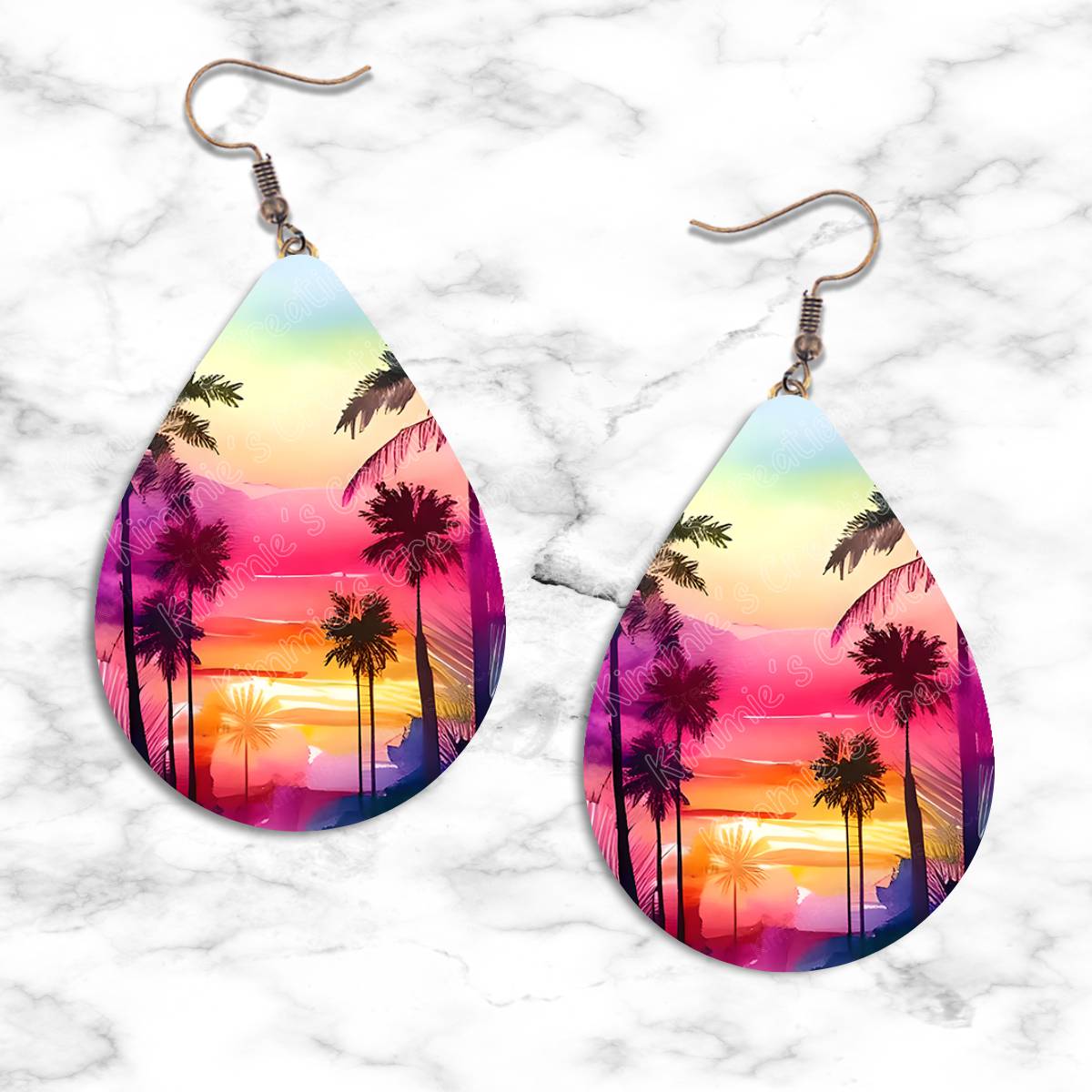Tropics and Beaches Teardrop Earring Collection