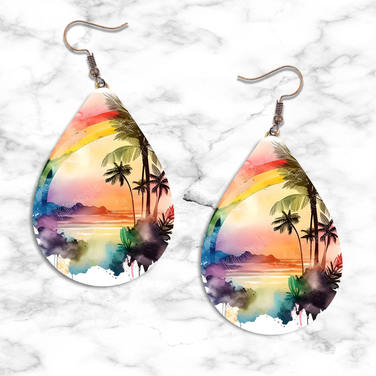Tropics and Beaches Teardrop Earring Collection