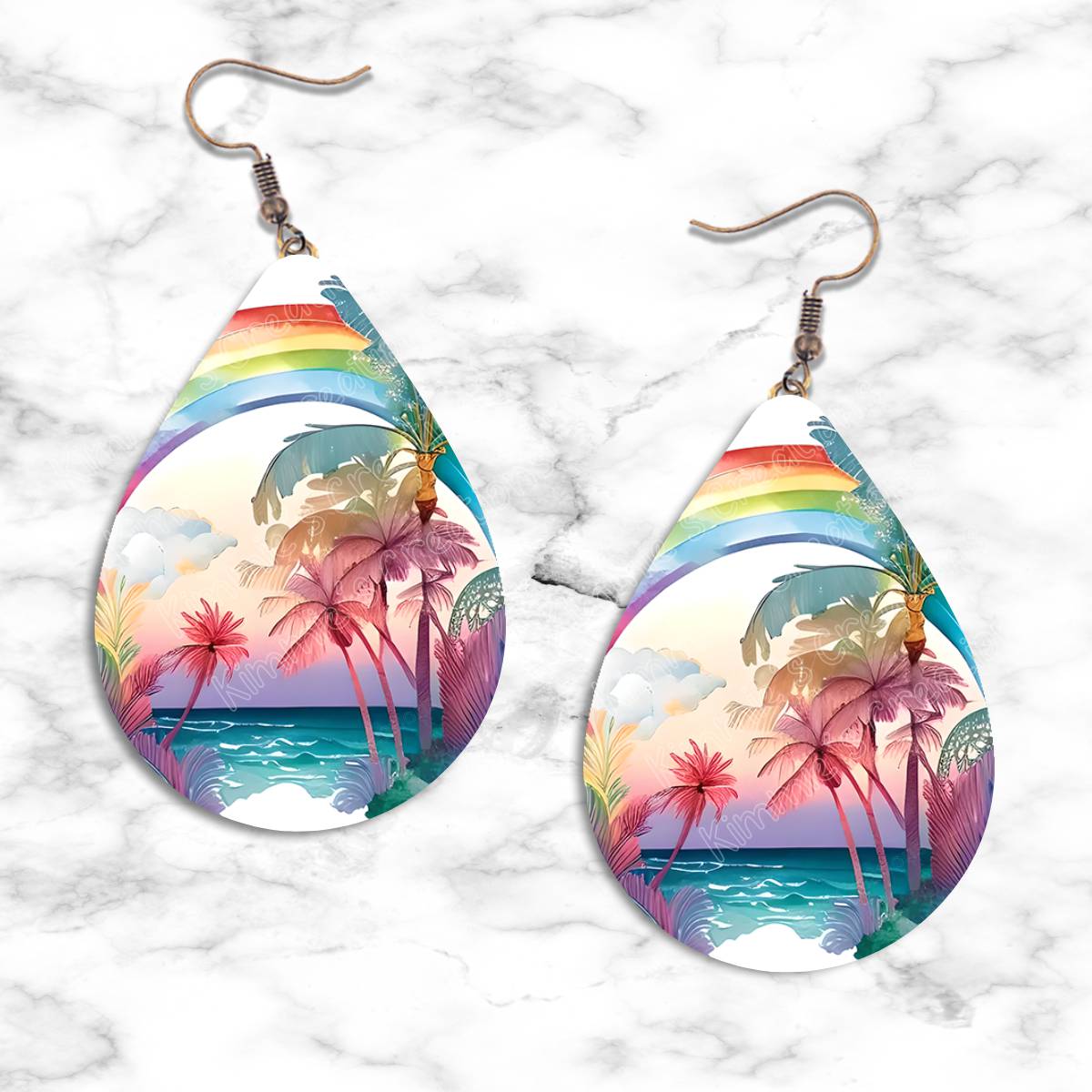 Tropics and Beaches Teardrop Earring Collection