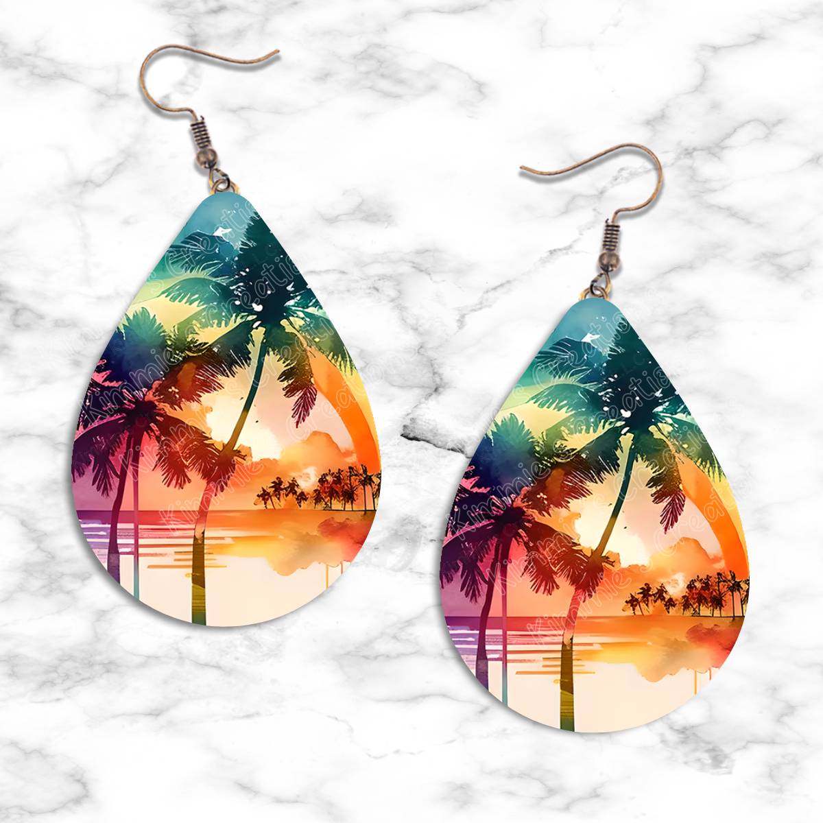 Tropics and Beaches Teardrop Earring Collection