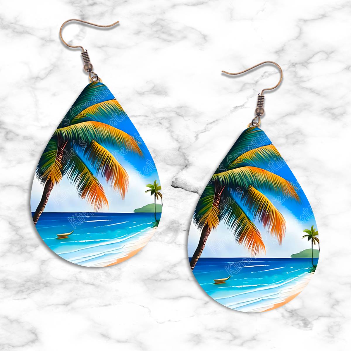 Tropics and Beaches Teardrop Earring Collection