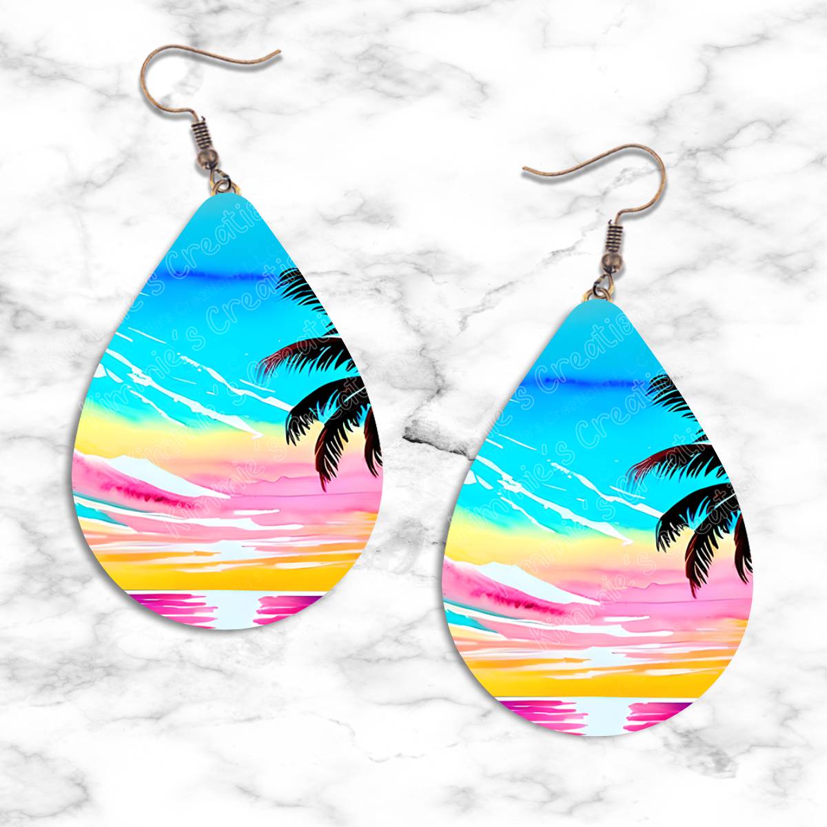 Tropics and Beaches Teardrop Earring Collection