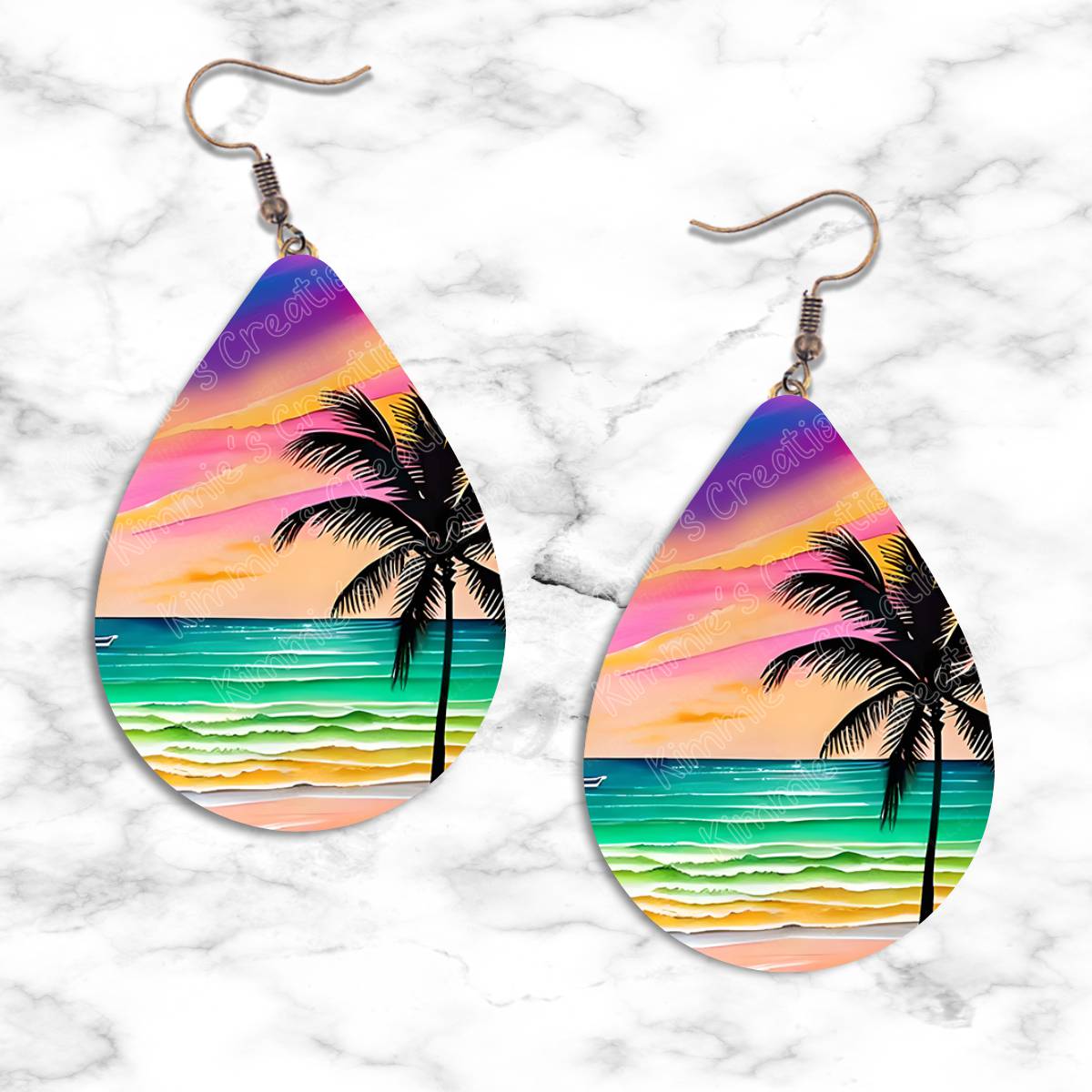 Tropics and Beaches Teardrop Earring Collection