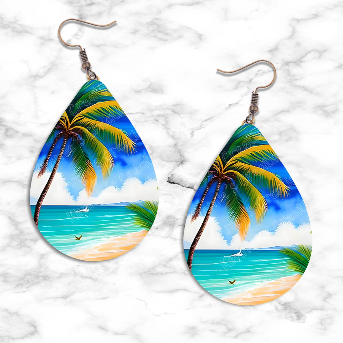 Tropics and Beaches Teardrop Earring Collection