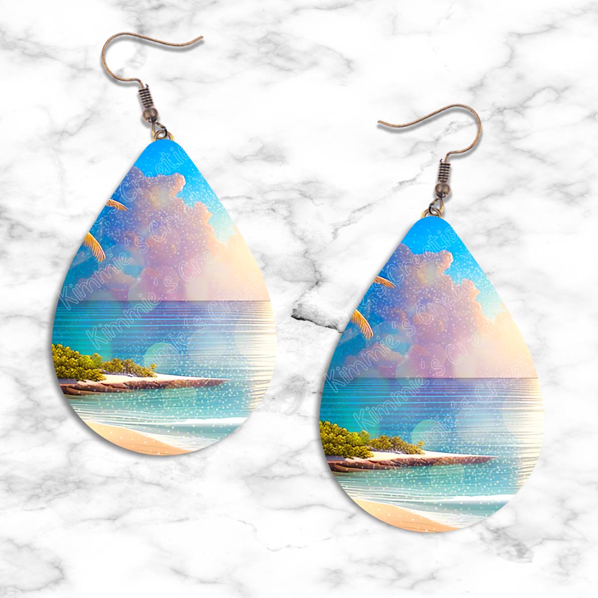 Tropics and Beaches Teardrop Earring Collection