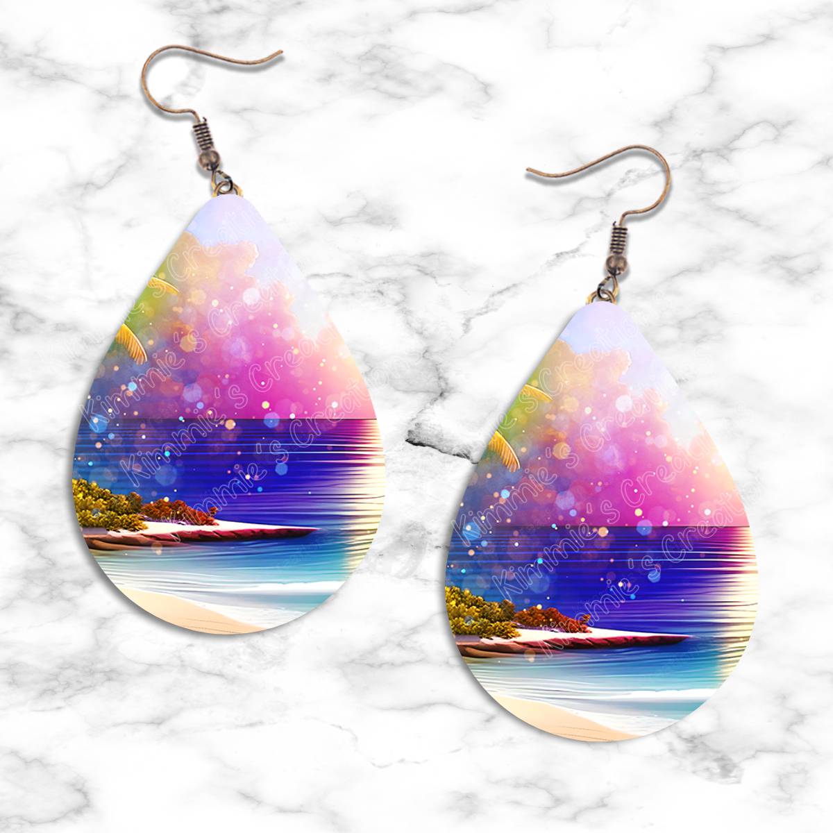 Tropics and Beaches Teardrop Earring Collection
