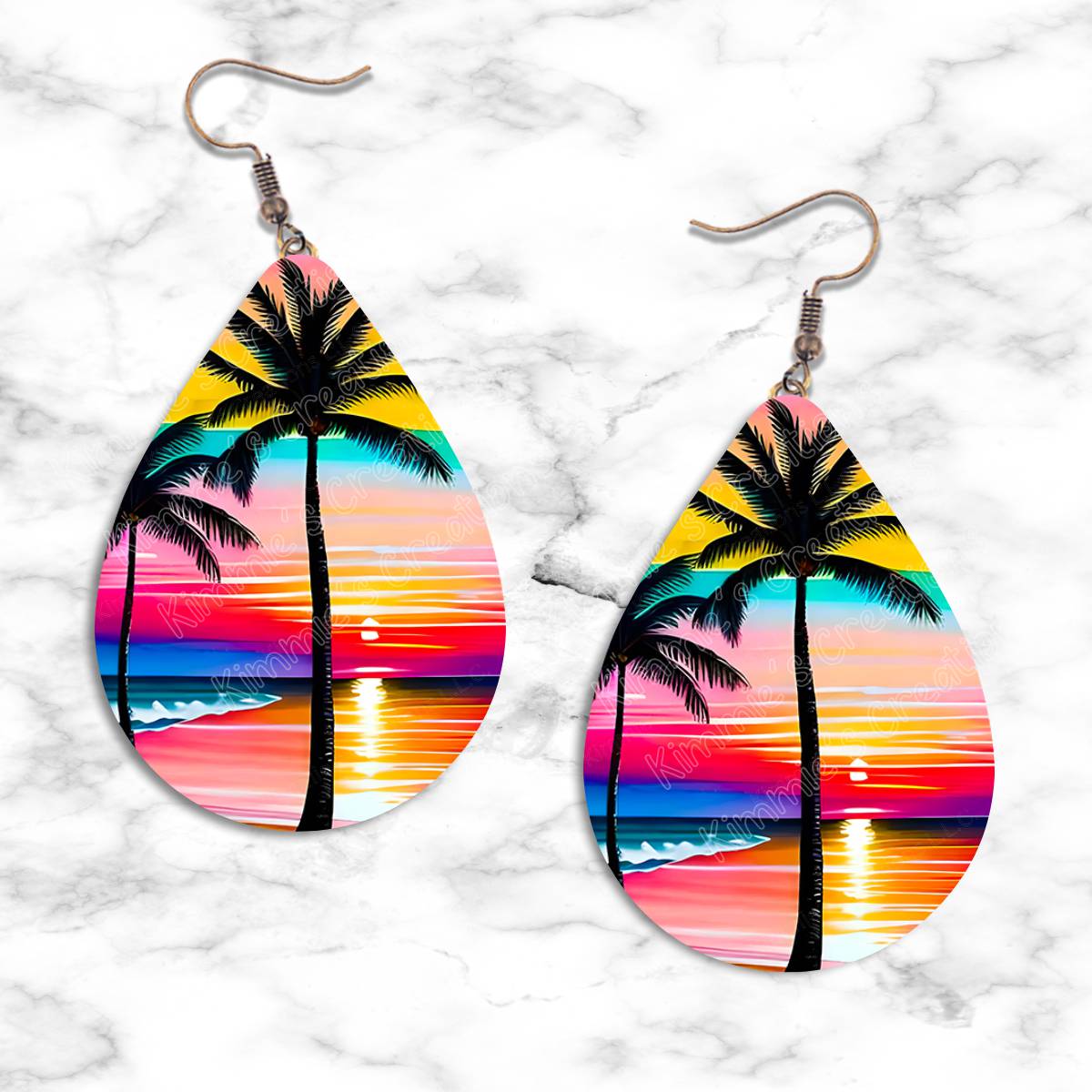 Tropics and Beaches Teardrop Earring Collection