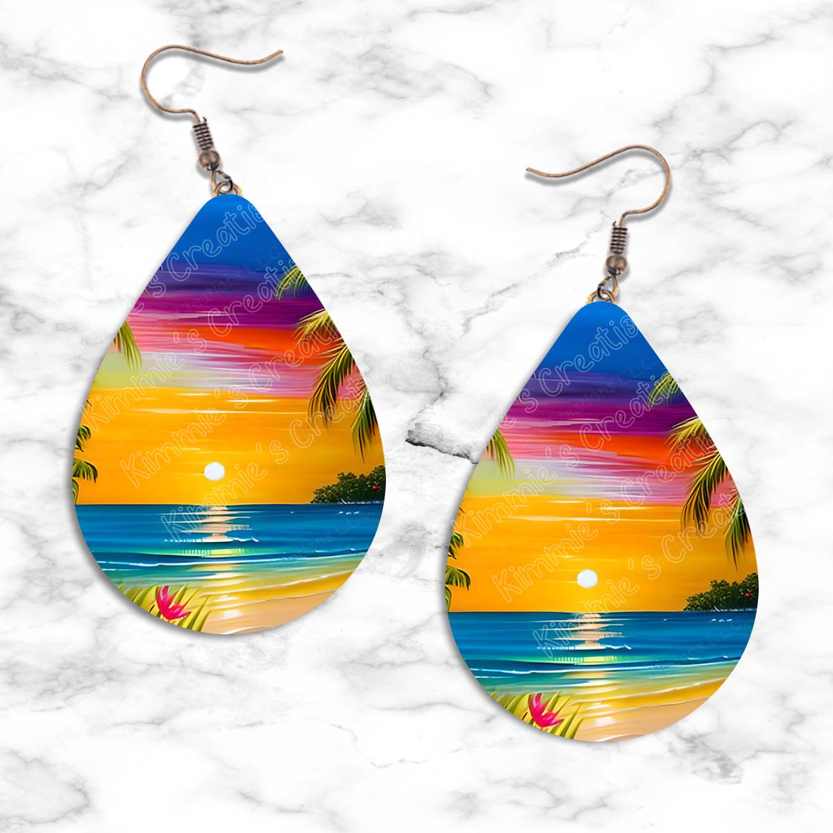 Tropics and Beaches Teardrop Earring Collection