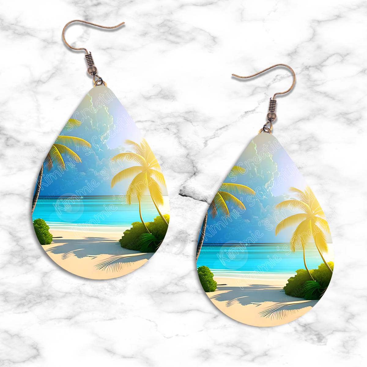 Tropics and Beaches Teardrop Earring Collection