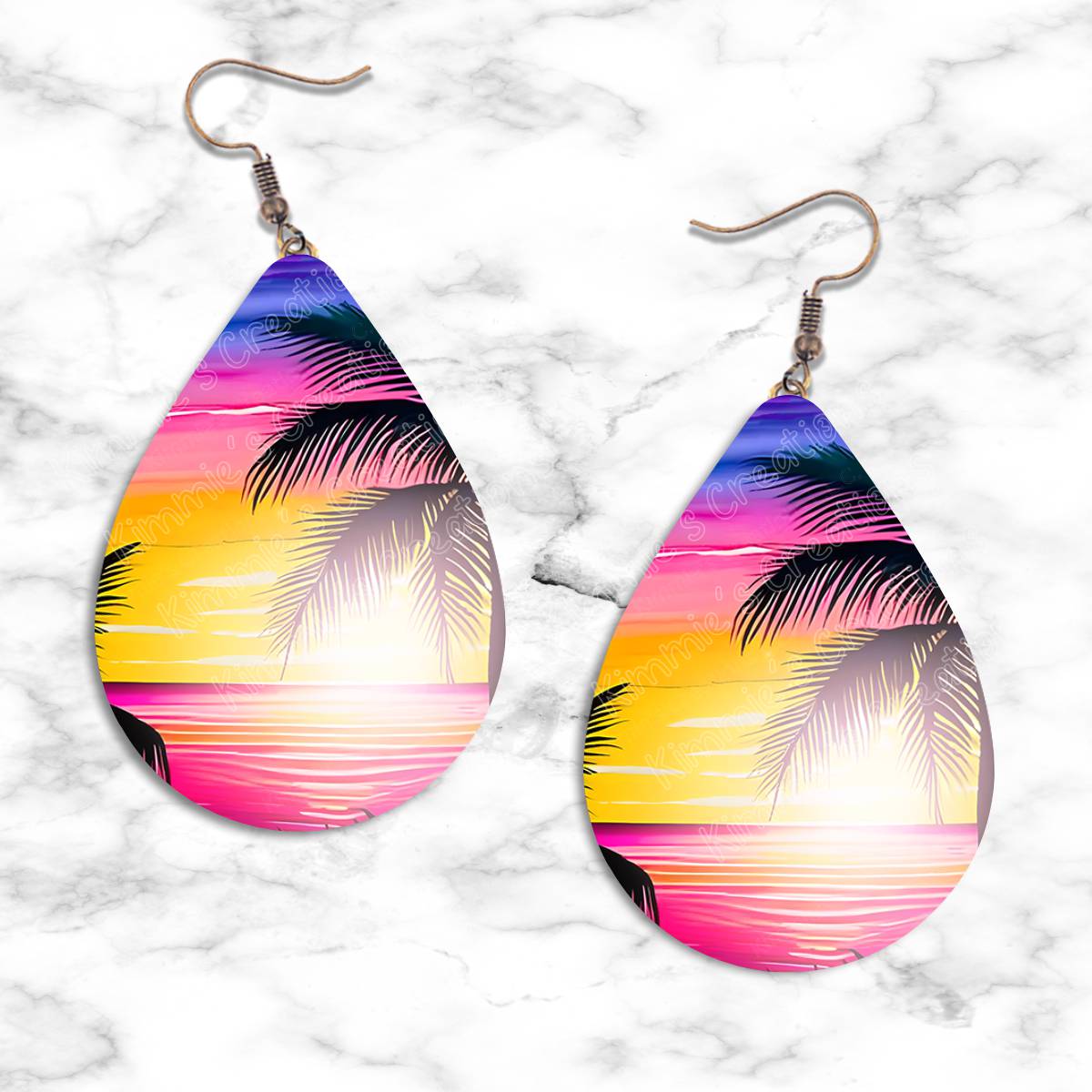 Tropics and Beaches Teardrop Earring Collection