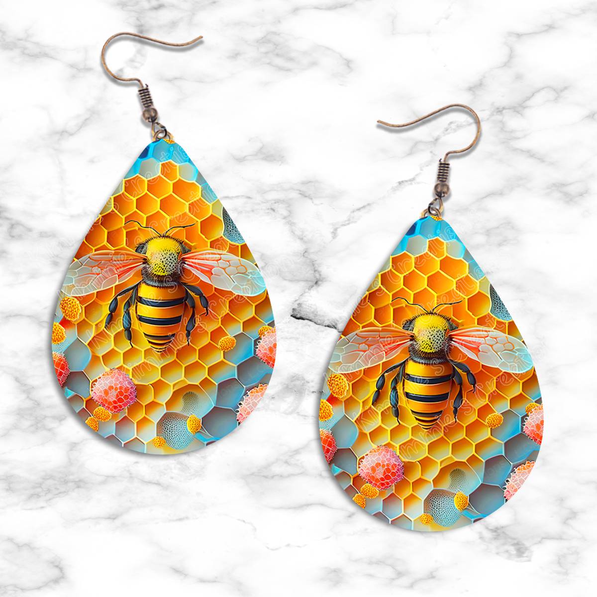 Honeybee Teardrop Earring Collection