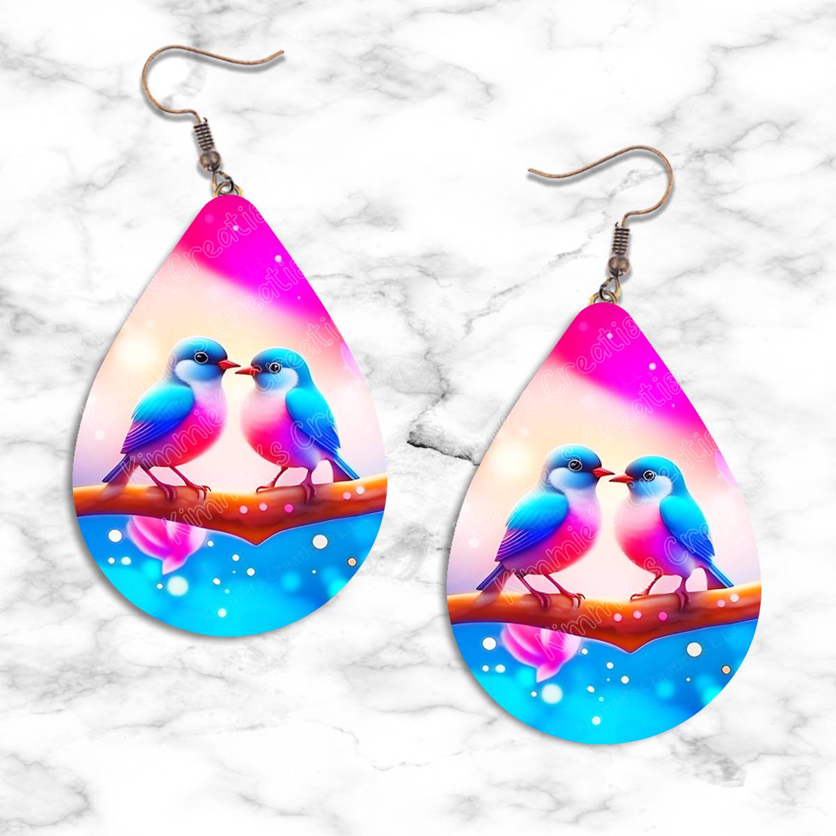 Birds Teardrop Earring Collection - 10 - jewelry