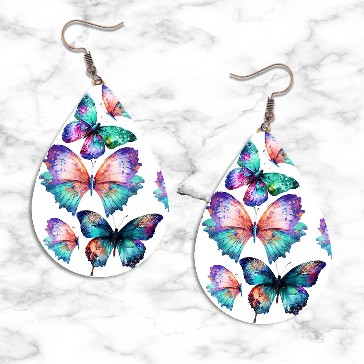 Butterflies Teardrop Earring Collection