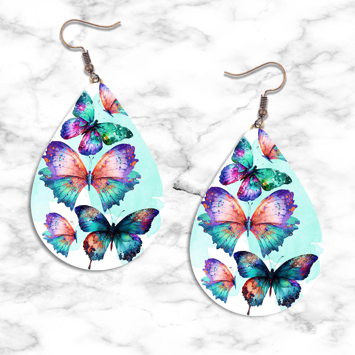 Butterflies Teardrop Earring Collection