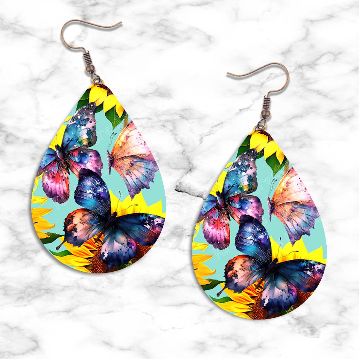 Butterflies Teardrop Earring Collection