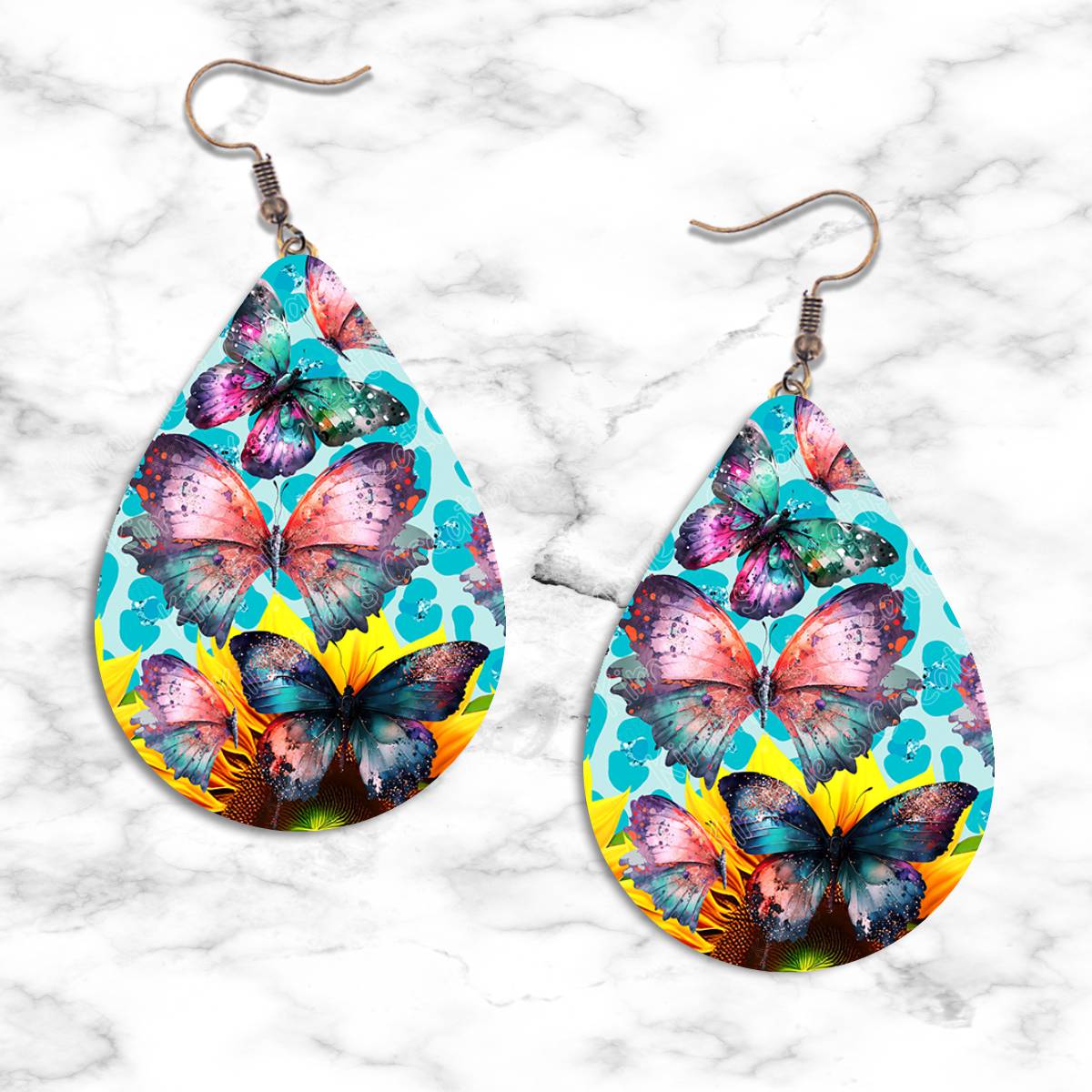 Butterflies Teardrop Earring Collection