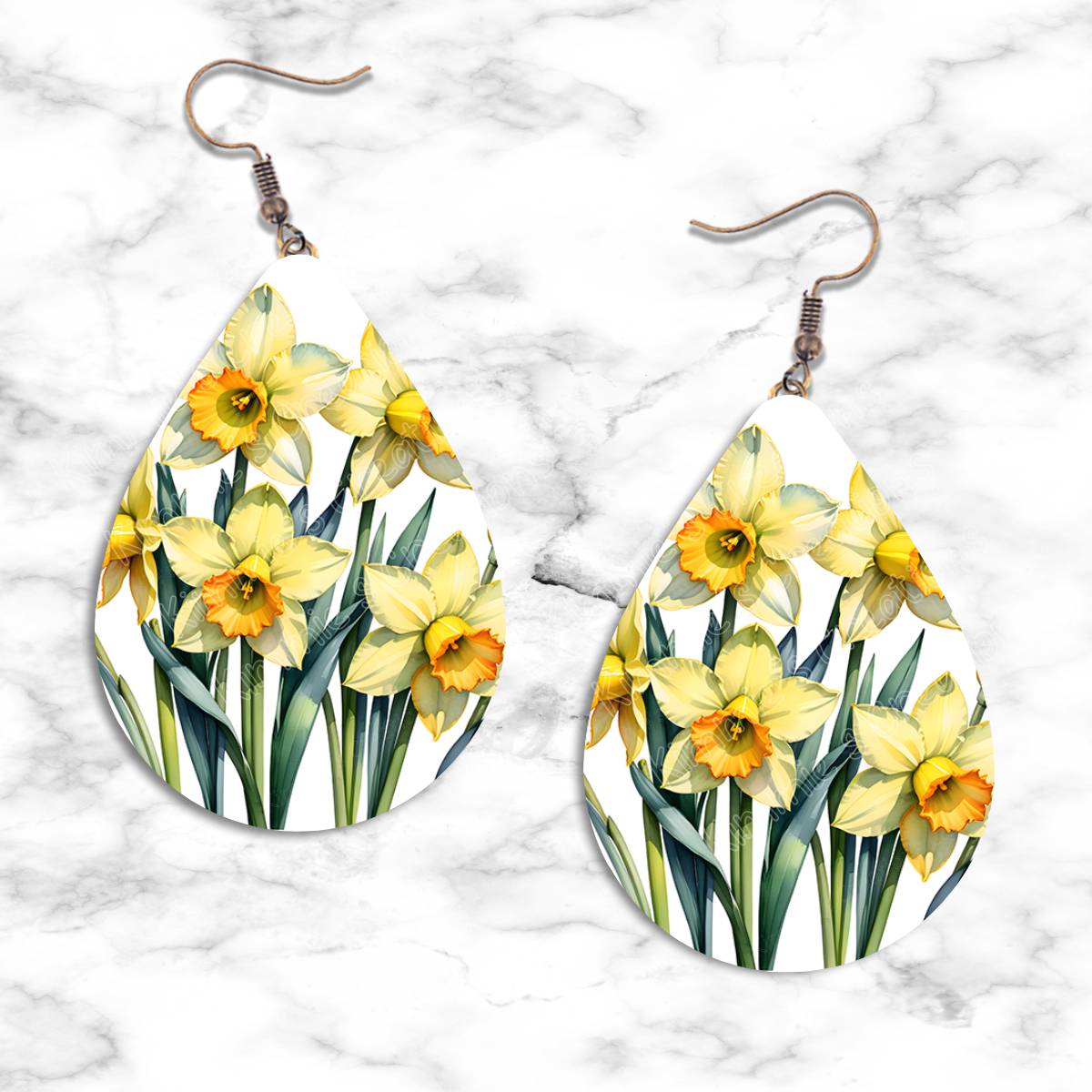 Daffodil Teardrop Earrings Collection - 13 - jewelry
