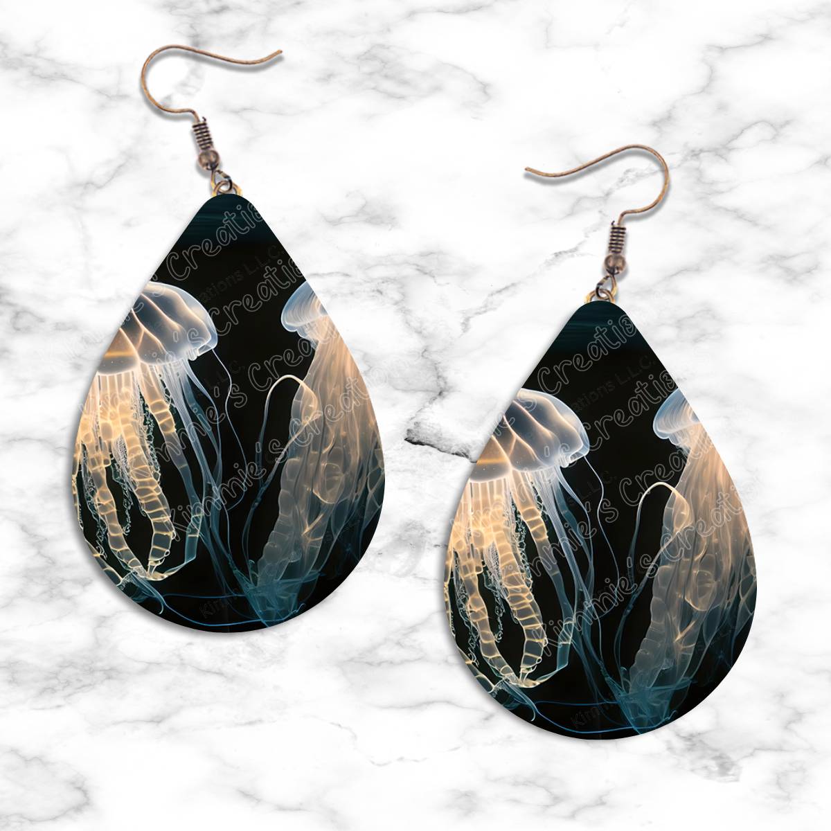 Jellyfish Teardrop Earring Collection