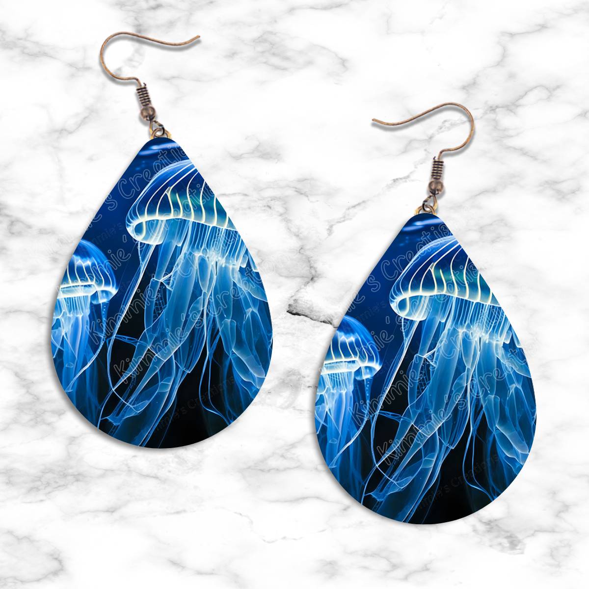 Jellyfish Teardrop Earring Collection