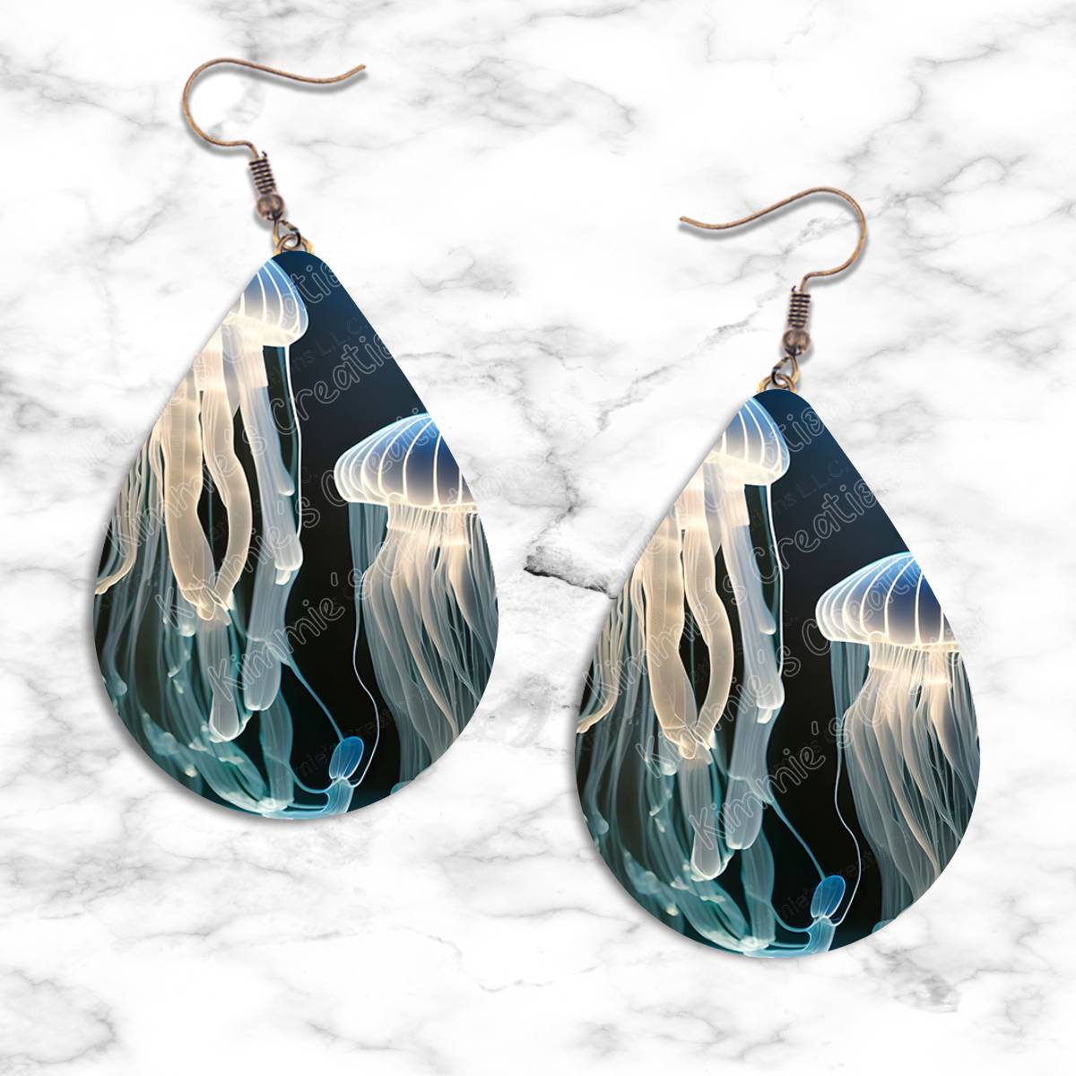 Jellyfish Teardrop Earring Collection