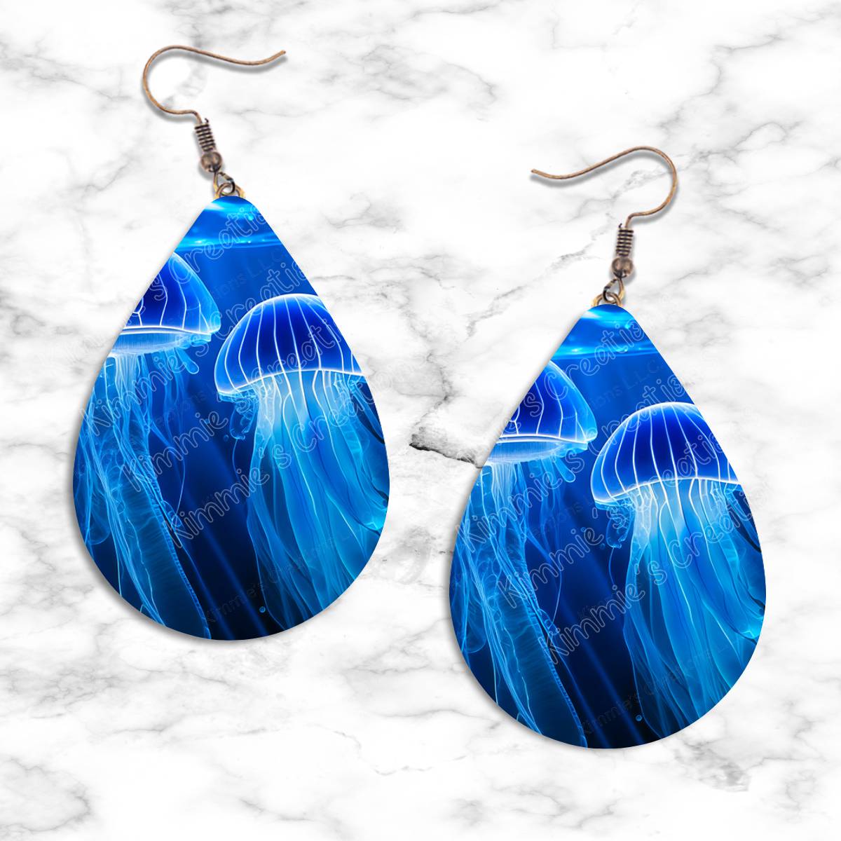 Jellyfish Teardrop Earring Collection