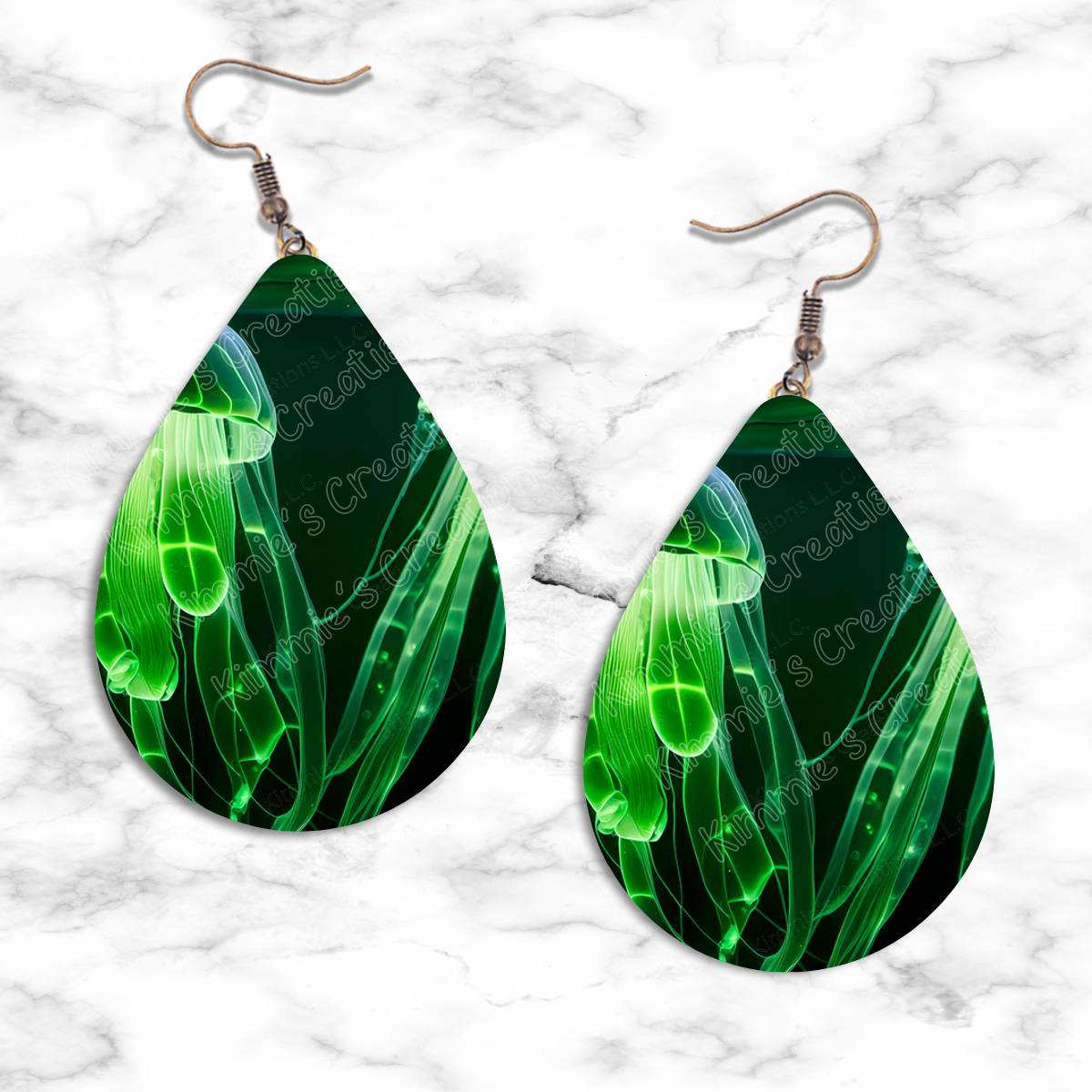 Jellyfish Teardrop Earring Collection