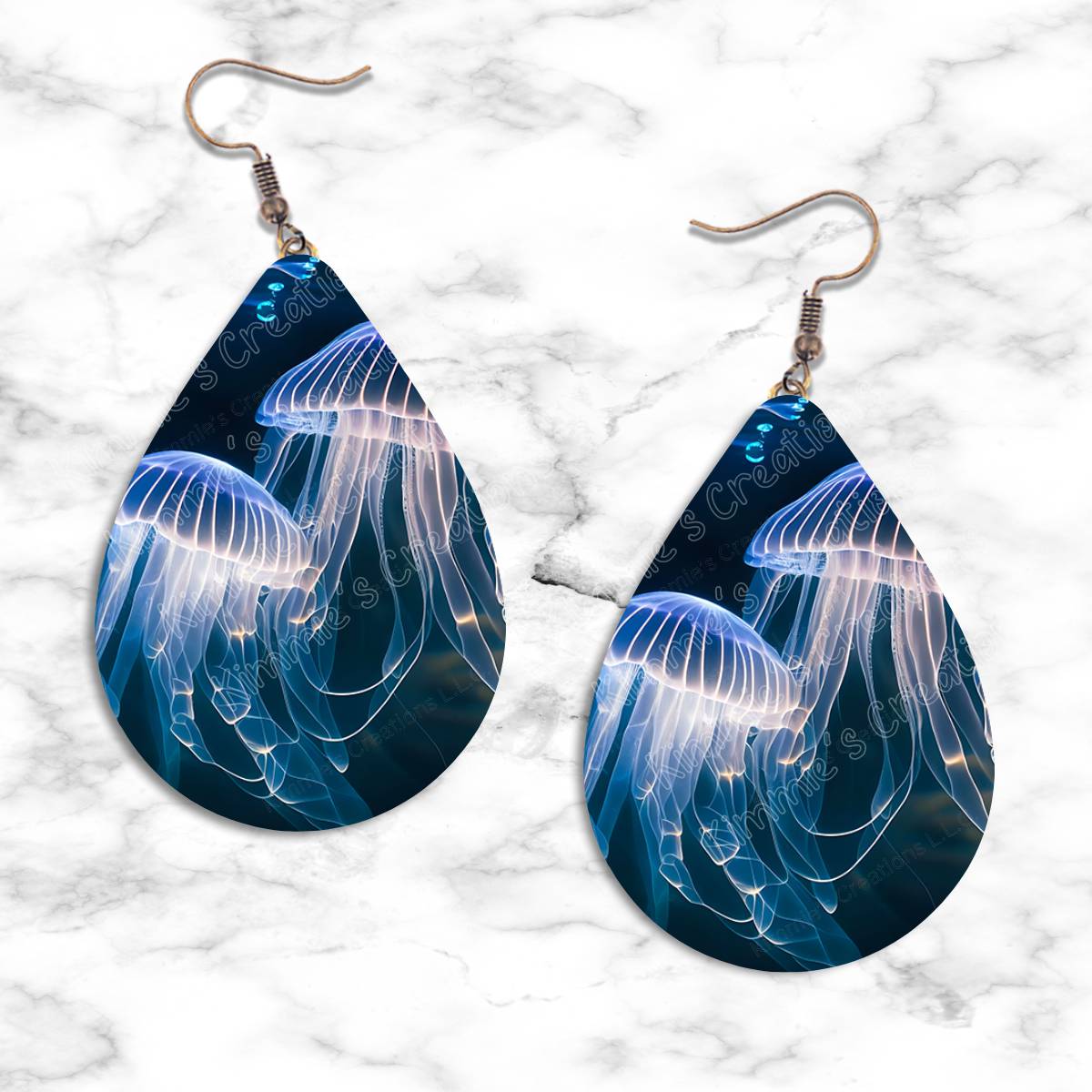 Jellyfish Teardrop Earring Collection
