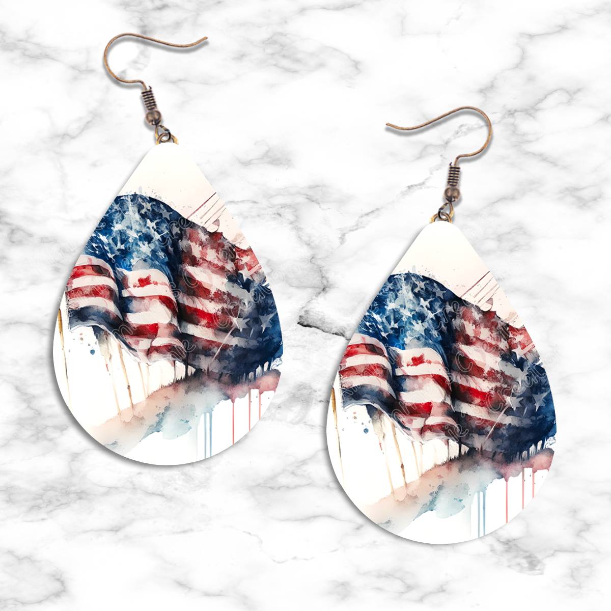 Patriotic Teardrop Earring Collection