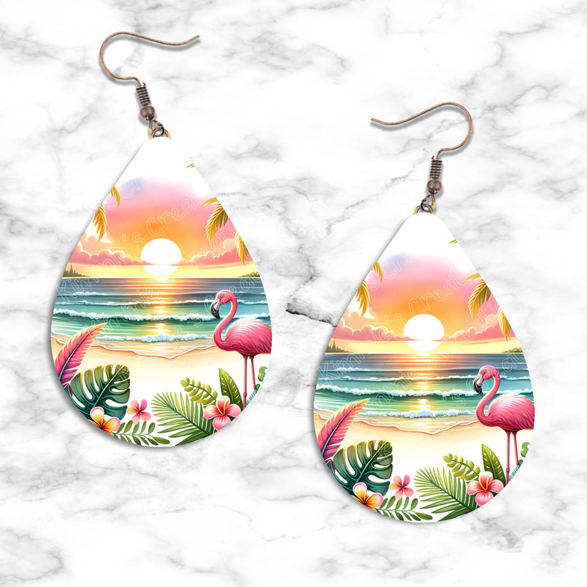 Tropics and Beaches Teardrop Earring Collection
