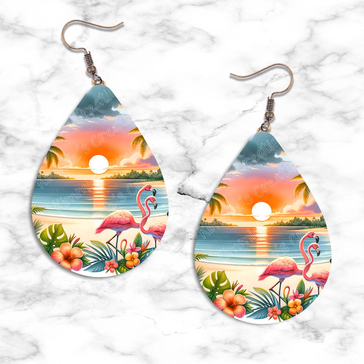 Tropics and Beaches Teardrop Earring Collection